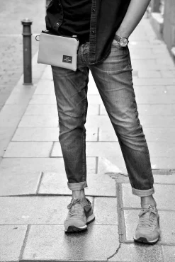 Daniel Chong Traveler Mini Orange Zafiro* Riñoneras|Bandoleras Mini