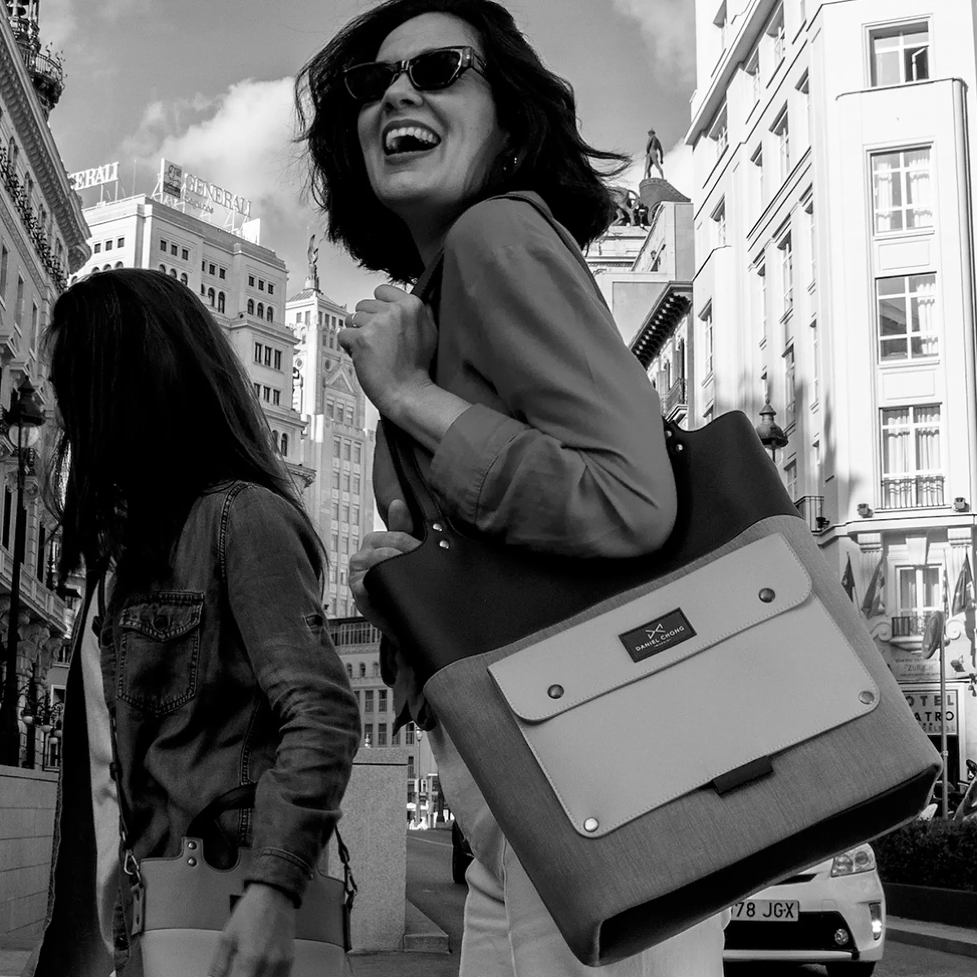 Daniel Chong T-shirt bag vegano* Tote Bags